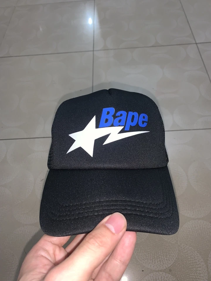 Sombrero baúl Bape negro azul⚫️🔵 Foto 4 de 4