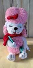 NWT Gemmy Christmas Hairdresser Pink Poodle Rockin Around The Christmas Tree