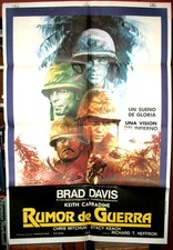 BRAD DAVIS KEITH CARRADINE orig1SH movie poster 1980 A RUMOR OF WAR !!!