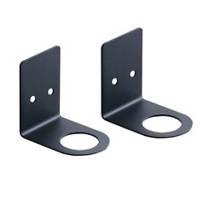Soap Bottle Dispenser Holder Wall Mount Shampoo Conditioner 1.06in Black