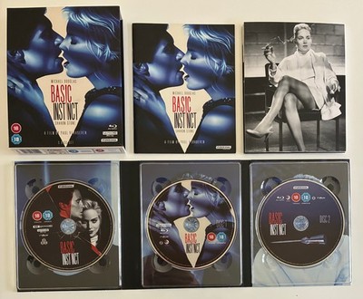 Basic Instinct (1992) StudioCanal UK Collector's Edition 4K UHD Blu-ray Box