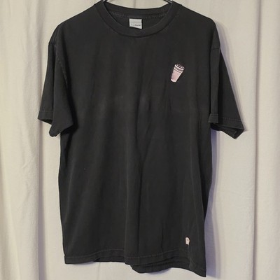 40's & Shorties Bottle and Rose T-Shirt Black Mens Size Large