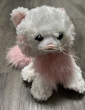 Webkinz Tickled Pink Cat Plush Toy NO CODE EUC