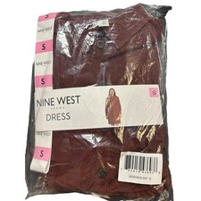 Nine West Women's Dress Size S Burnt Henna
