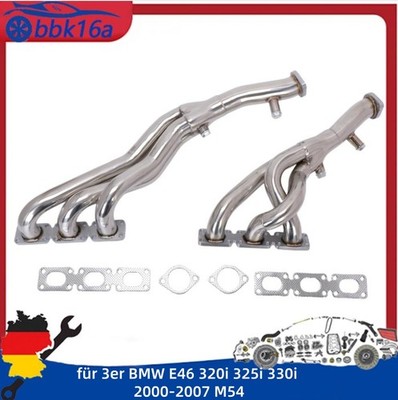 Abgaskrümmer BMW E46 E39 Z4 L6 2001-2006 Edelstahl Fächerkrümmer M54 320 325i
