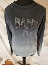 Jungmaven Womans Size M Gray Ombre Sweatshirt Hemp & Organic Cotton