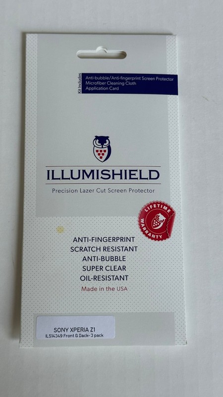 Illumishield Screen Protector For SONY XPERIA Z1 - 3 Sets