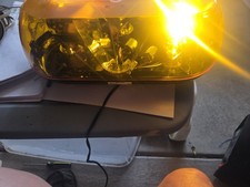 WHELEN GUARDIAN G2MA AMBER ROTATING LIGHT A BEAUTY