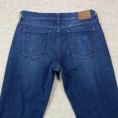 Jeans uomo Mott & Bow 33x34 blu graffetto gamba dritta cinque tasche elasticizzato *33x32* - Foto 9 di 16