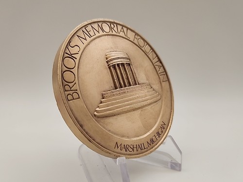 Medallic Art Co. Marshall’s Sesquicentennial Brook’s Memorial Bronze 1980 - Picture 2 of 8