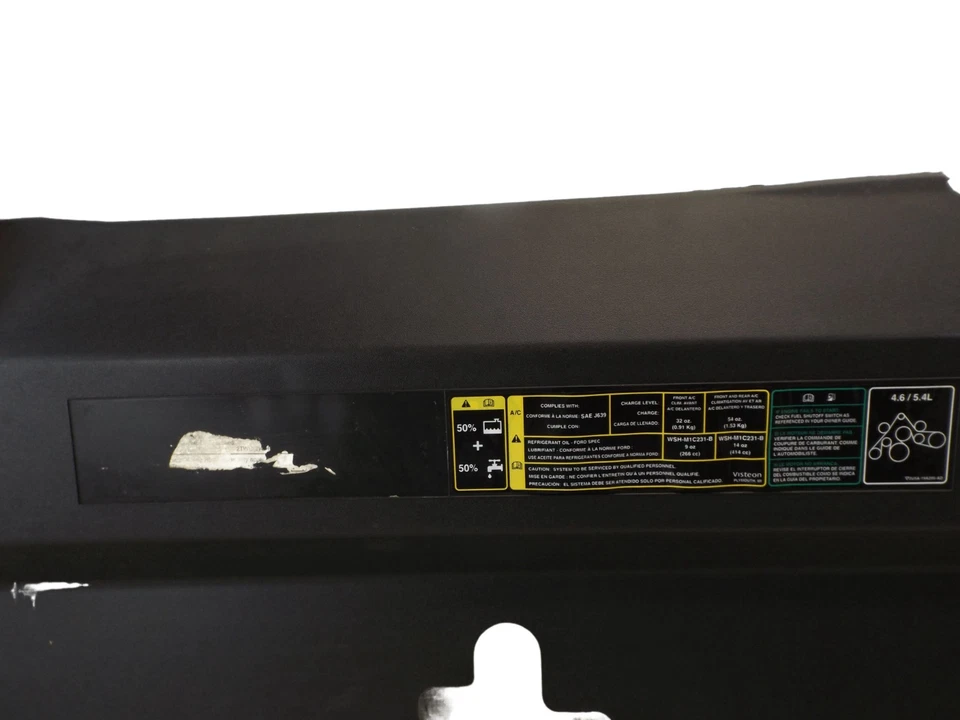 2003-2006 Ford Expedition Radiator Support Upper Air Deflector 4L1Z19E525AAA OEM Foto 2 de 4