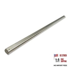 Chrome 3/4" DD Steering Shaft Length 0.75" Diameter Universal 24"