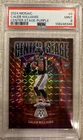 2024 Panini Purple Mosaic Prizm Center Stage #6 Caleb Williams RC /49 PSA 9
