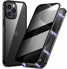 Privacy Magnetic Hard Case Cover Protector for Apple iPhone 13 Pro Max