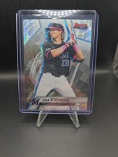 Kyle Stowers 2025 Bowman's Best - Wave Refractor #9 Miami Marlins