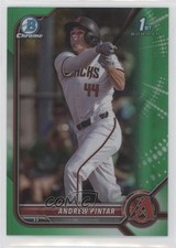 2022 Bowman Draft Chrome Green Refractor 34/99 Andrew Pintar #BDC-138 09l8
