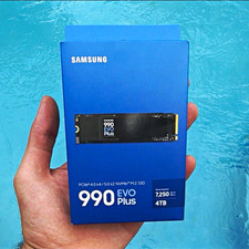 Samsung 990 EVO Plus 4TB PCIe NVMe M.2 Internal SSD 7250MB/s