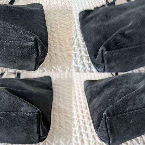 Gucci Tote Bag With Suede Black Charm m2_0617 - Picture 4 of 11