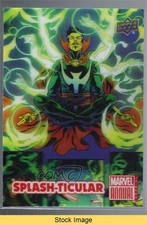 2020 Upper Deck Marvel Annual Splash-Ticular 3D SP Captain #19 Page 22 READ 7i2