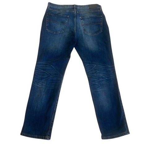 Lucky Brand 223 Jeans Herren 36x32 Original Straight Blau Denim Whisker - Bild 2 von 7