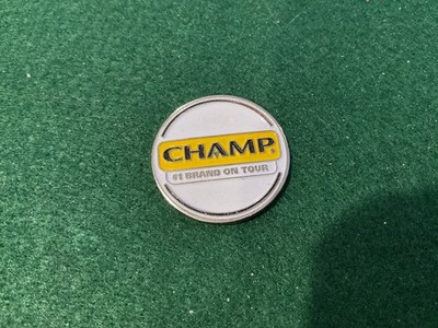 Champ #1 Brand On Tour Golf Ball Marker