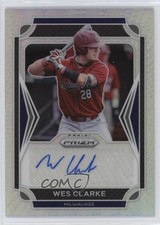 2021 Panini Prizm Draft Picks Auto Wes Clarke #AU-WC Auto 19sj