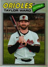 2026 Topps Heritage #258 Taylor Ward Chrome