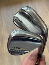 Cleveland RTX Zipcore Wedge Set - 52 + 56 Deg Loft - DG Spinner Tour Issue Shaft