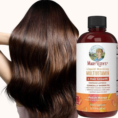 MaryRuth's Liquid Multivitamin + Haarwachstum - Klinisch getestet für dickeres Haar - Bild 16 von 21