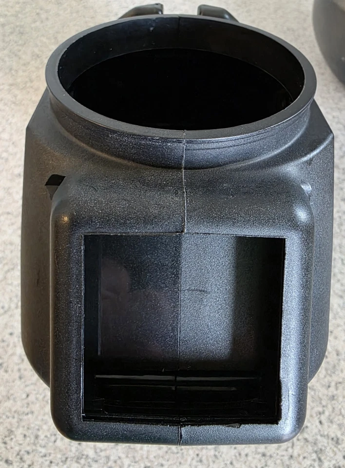 Halo Too Loader Shell Kit schwarz Schnellspanner Akku, gebrochene Lasche, Dual 9 Volt - Bild 4 von 4