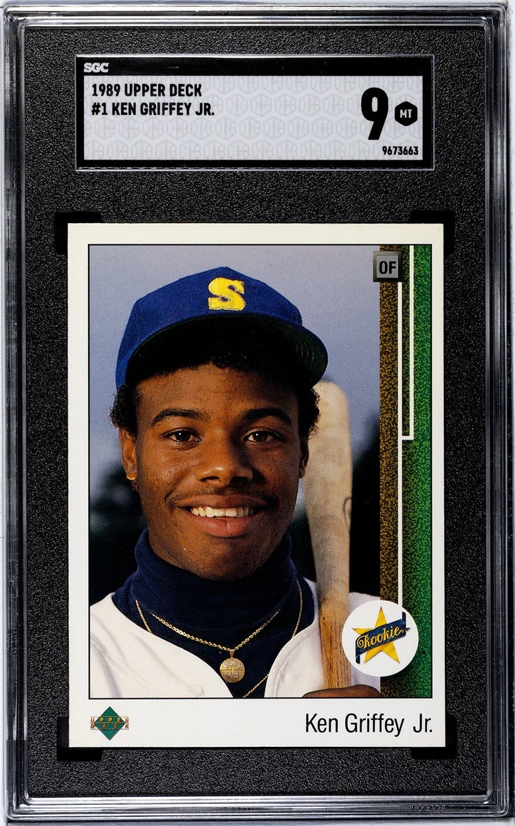 Upper Deck Ken Griffey Jr Baseball 1989 Season Sports Trading 