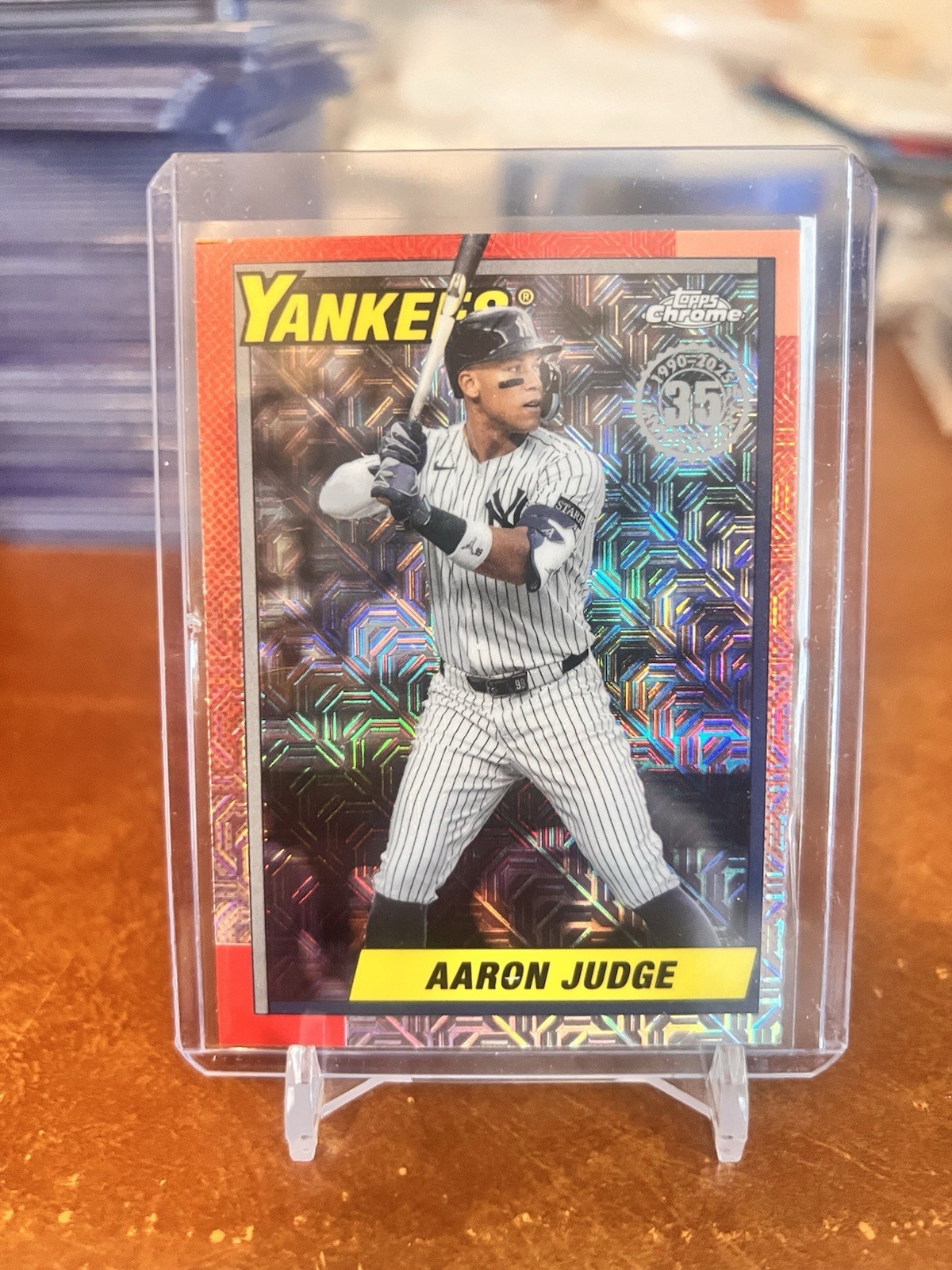 2025 Topps Update Series  - Aaron Judge 1990 Topps Chrome Silver Pack YANKEES🔥