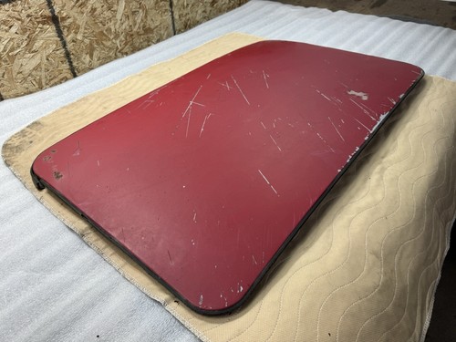 Damaged OEM BMW E30 Sunroof Sun Roof Panel 325i 325is 325e 318is M3 - Picture 9 of 24