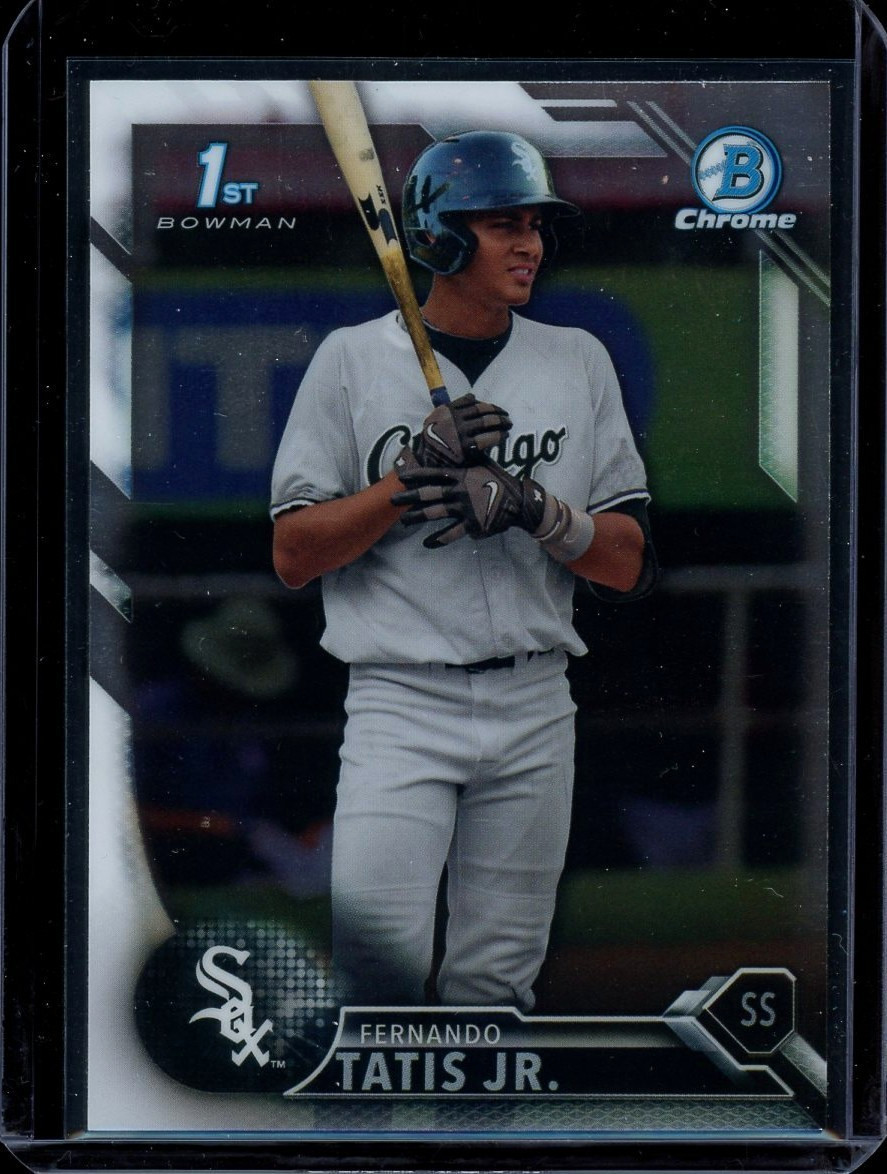 2016 1st Bowman Chrome ~ Fernando Tatis Jr. ~ #BCP-17 ~ Chicago White Sox