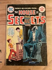 DcHouse of Secrets #128 - Cover art by Luis Dominguez (1975 Bronze Age) Low Grd