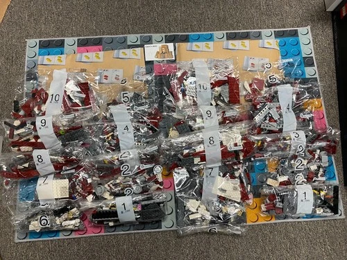 RETIRED LEGO Star Wars: Coruscant Guard Gunship (75354) WITH NO FIGURES! 2 SETS!