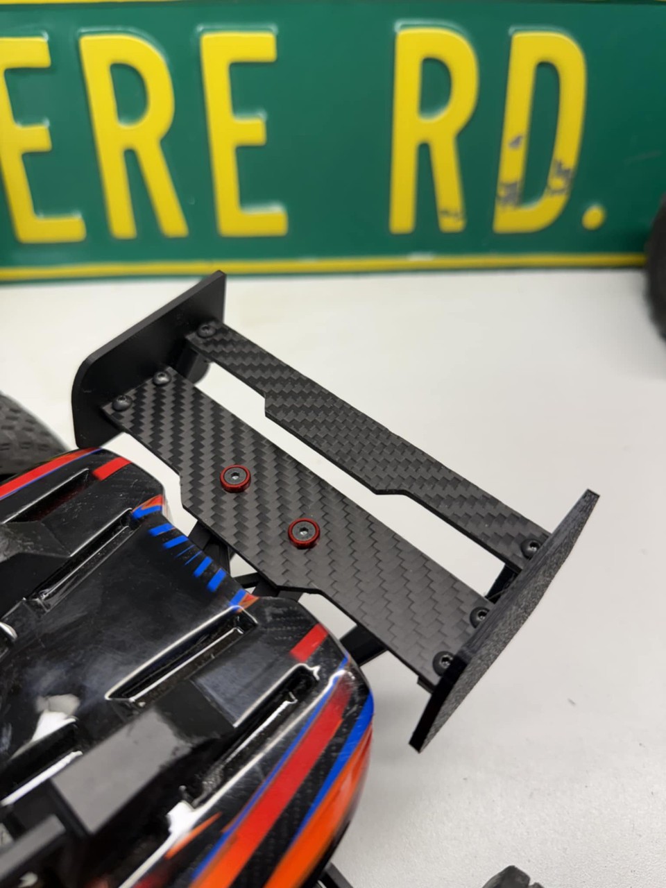 Carbon Fiber Wing - Compatible w/ Traxxas Mini XRT