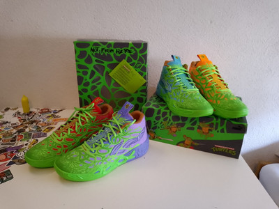 Puma X Turtles M.E.L.O Basketball Schuhe 44,5 Neu Ovp 