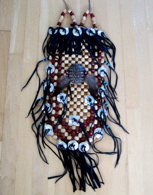 Authentic Native American Award Winning Artisan Harvey Bonga Breast Plate