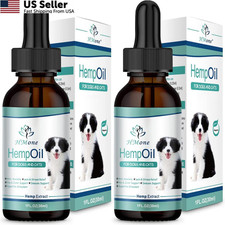 2 Pack Max Potency Hemp Oil for Dogs Cats - Help Anxiety 2-Pack, C2