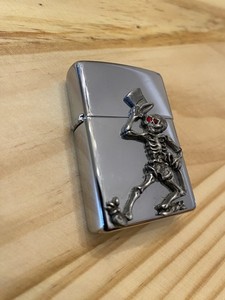 Grateful Dead Dancing Skeleton 90s Zippo Lighter Stoner Dead Head Hippie