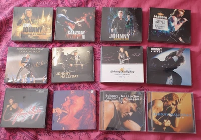 Johnny Hallyday - lot de 12 CD live dont 10 digipacks neufs - prix sympa - Photo 1/2