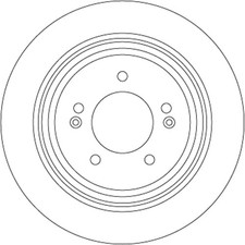 2x Bremsscheibe TRW DF6573 12,5 für HYUNDAI KONA OS OSE OSI SUV KIA OPTIMA JF 1