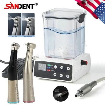 Dental Brushless LED Electric Motor with Water Tank/1:5/1:1 LED Handpiece OR