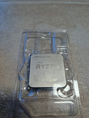 AMD Ryzen 5 5500 6x 3.60GHz So.AM4 CPU Prozessor mit Kühler Wraith Stealth OVP