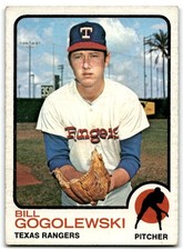 1973 Topps Bill Gogolewski Texas Rangers #27
