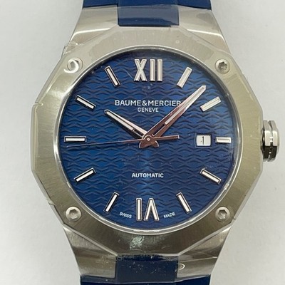 Baume & Mercier Riviera Automatik Stahl mit Box/Papieren