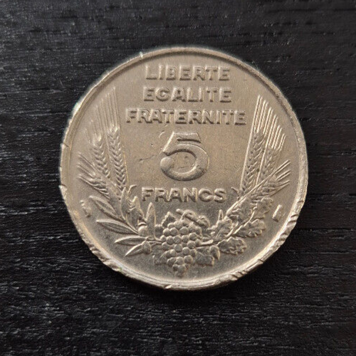 Frankreich 5 Francs 1933 Paris Münze, Bazor, Paris, SS - Bild 1 von 2