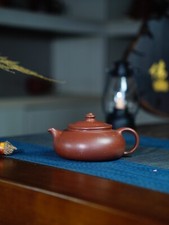 Handmade Yixing Zisha Teapot-Hanjiang teapot, Zhongcaoqing Clay 160ml 