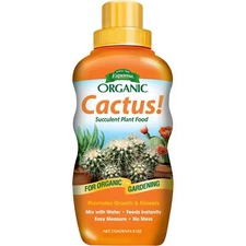 Espoma Organic Cactus! Succulent Plant Food for Organic Gardening, 8 fl oz